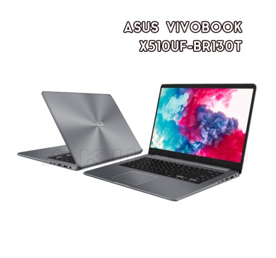 NOTEBOOK (โน้ตบุ๊ค) ASUS VIVOBOOK 15 X510UF-BR130T (GRAY) 2Y